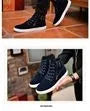 Buckle Detail High-Top Sneakers