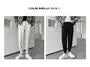 High Waist Plain Harem Cargo Pants