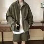 Plain Zip Windbreaker