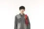 Collared Washed Button Denim Jacket / Mid Rise Flared Jeans