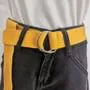 Double D-Ring Canvas Belt