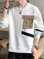 Crew Neck Sweatshirt / Short-Sleeve Plain T-Shirt