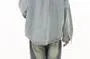 Pocket Detail Denim Single-Breasted Jacket / Mid Rise Washed Wide Leg Jeans