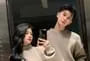 Couple Matching Mock Neck Plain Sweater / Mini Sweater Dress