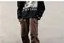 Mid Rise Plain Wide Leg Cargo Pants