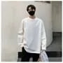 Long-Sleeve Crew Neck Plain T-Shirt