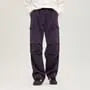 High Waist Plain Wide Leg Cargo Pants