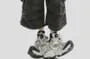 Mid Rise Camouflage Capri Wide Leg Cargo Pants