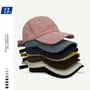 Corduroy Distressed Baseball Cap