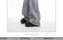 Drawstring Plain Oversized Zip Hoodie / Mid Rise Plain Wide Leg Sweatpants