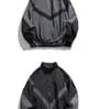 Striped Zip Windbreaker
