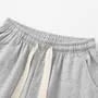 Drawstring Waist Plain Wide Leg Sweatpants