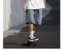 Mid Rise Washed Denim Shorts