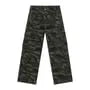 High waist Camo Print Wide Leg Cargo Jeans