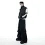 Drawstring Waist Plain Wide Leg Cargo Pants