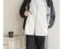Unisex UPF50 Sun-Protection Colorblock Hooded Light Jacket