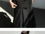 Short-Sleeve Plain Rhinestone Single-Breasted Light Jacket