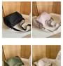 Plain Nylon Crossbody Bag