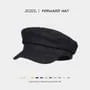 Denim Military Cap