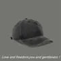 Washed Denim Cap