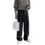 High Waist Plain Wide Leg Dress Pants
