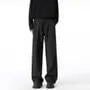 High Waist Plain Loose Fit Dress Pants