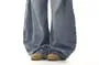 Mid Rise Washed Wide Leg Jeans