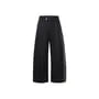 Mid Rise Plain Straight Leg Dress Pants