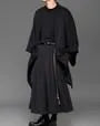 3/4-Sleeve Plain Long Light Jacket