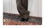 Mid Waist Plain Wide Leg Dress Pants
