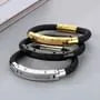 Faux Leather Bracelet