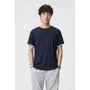 Mock Two-Piece Short-Sleeve Two-Tone T-Shirt