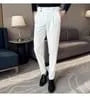 High Waist Plain Straight Leg Dress Pants