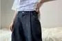 Unisex Unwashed Loose-Fit Jorts