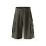 Plain Loose Cargo Jorts