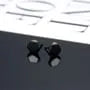 Geometric Faceted Stud Earring