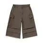 Details Fray-Trim Cargo Jorts